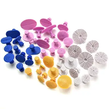 

Furuix 44pcs Tabs Automotive Paintless Dent Repair Tools Glue Pulling Tabs Car Body Dent Remover Tool Glue Puller Sets tabs