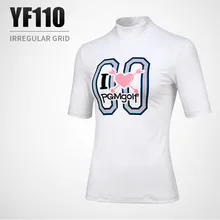 PGM весна лето женская одежда для гольфа Женская футболка для гольфа с короткими рукавами высокое качество мягкие дышащие быстросохнущие спортивные рубашки