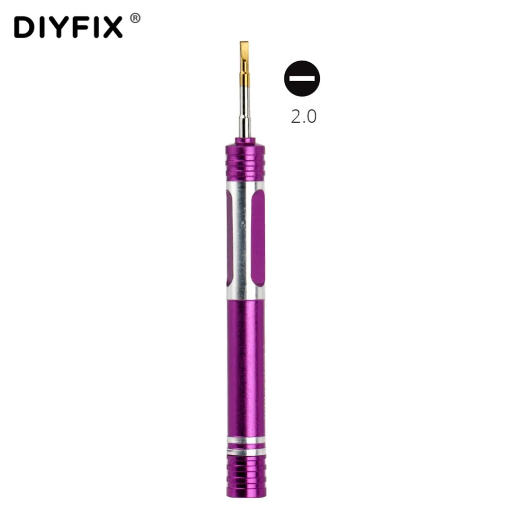 Diyfix Precision 2.0mm Flat Head Slotted Screwdriver For Electronic