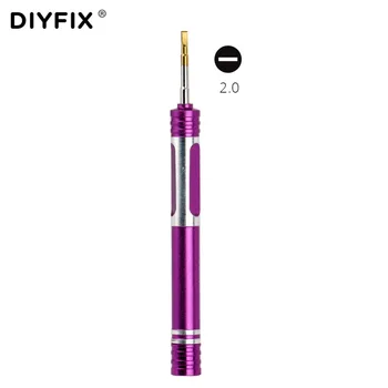 

DIYFIX Precision 2.0mm Flat Head Slotted Screwdriver for Electronic Cigarette Vape Accessories DIY Hand Tool