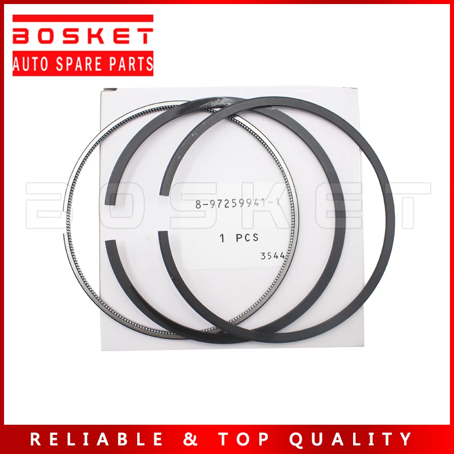 8972599410 8-97259941-0 Standard Piston Ring Set For ISUZU NKR77 4JH1  2
