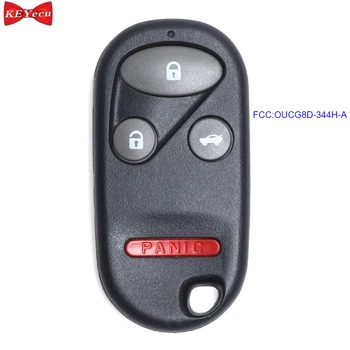 

KEYECU 5pcs for Honda CR-V 2002 2003 2004 Replacement Keyless Entry Remote Control Car Key Fob FCC OUCG8D-344H-A