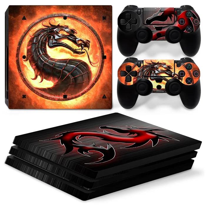 

For PS4 PRO Console and Controllers stickers For ps4 pro skin sticker For Sony PS4 pro Vinyl sticker --0777