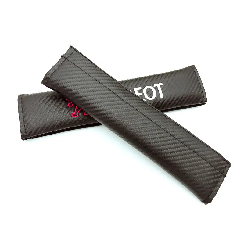 

2pcs Auto Seatbelt Shoulder Protection Padding Winter Summer Car Seatbelts For Peugeot 307 206 407 308 207 2008 508 3008 301