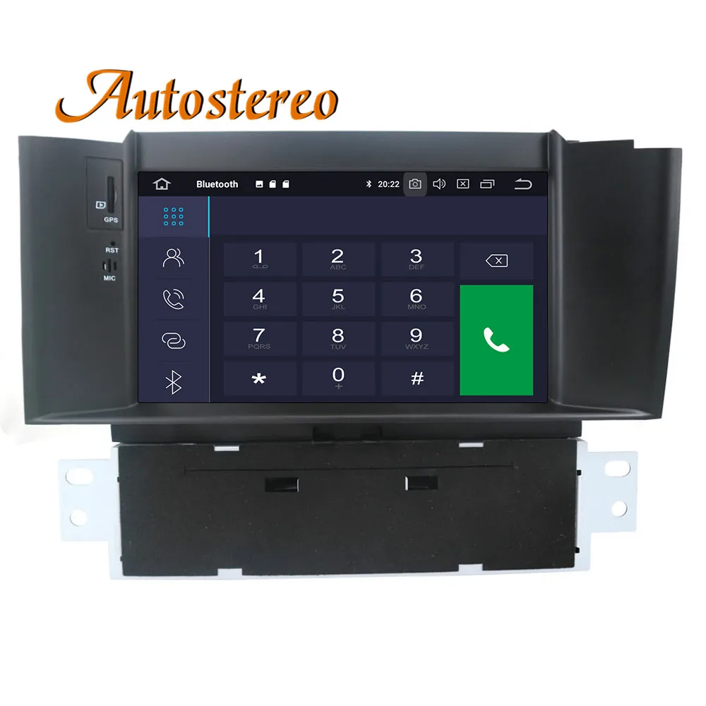 Discount Android 9 DSP IPS Car GPS Navigation DVD Player For Citroen C4 C4L DS4 2012-2016 multimedia player head unit radio tape recorder 7