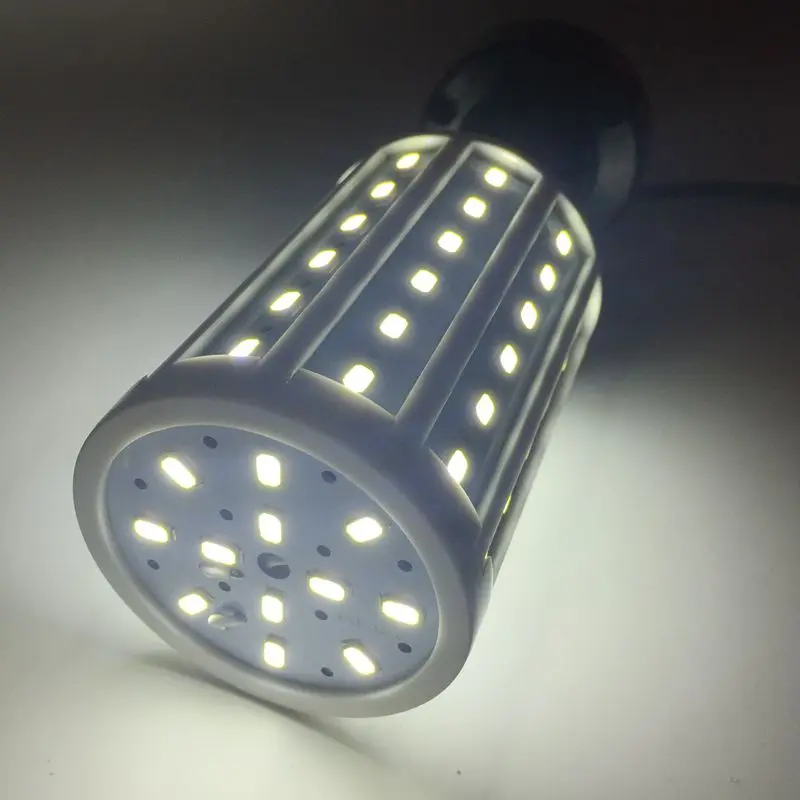 E27 60 Вт 40 Вт 30 Вт 25 Вт 20 Вт 5730 SMD кукурузы светодиодные лампы