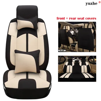 

Yuzhe Universal car seat covers For Land Rover Discovery Sport freelander Range Sport Evoque Defender car accessories styling