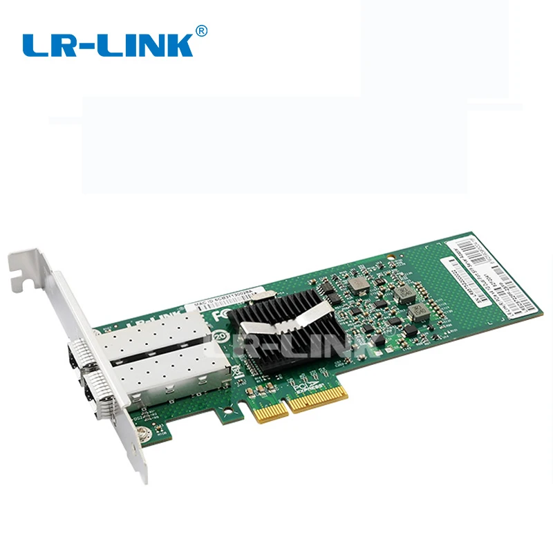 LR-LINK 9722PF-2SFP gigabit ethernet адаптер 1000 МБ двухпортовый pci-express волоконно-оптический lan сетевой карты Intel 82575EB Nic