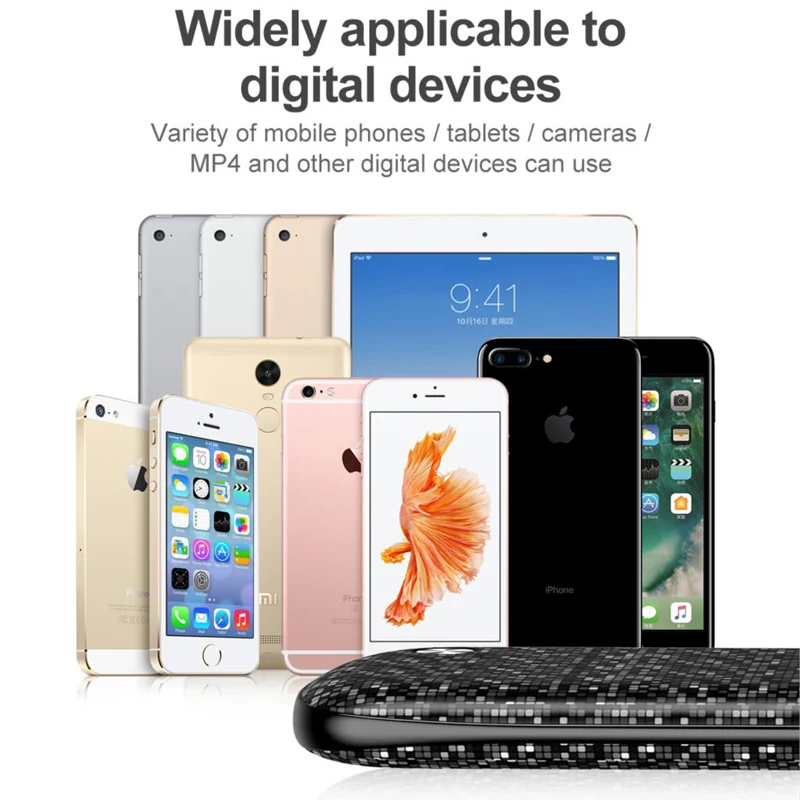 Baseus 10000mAh USB Power Bank 15mm Ultra Slim Powerbank Portable External Battery Charger For iPhone Mobile Phone Poverbank