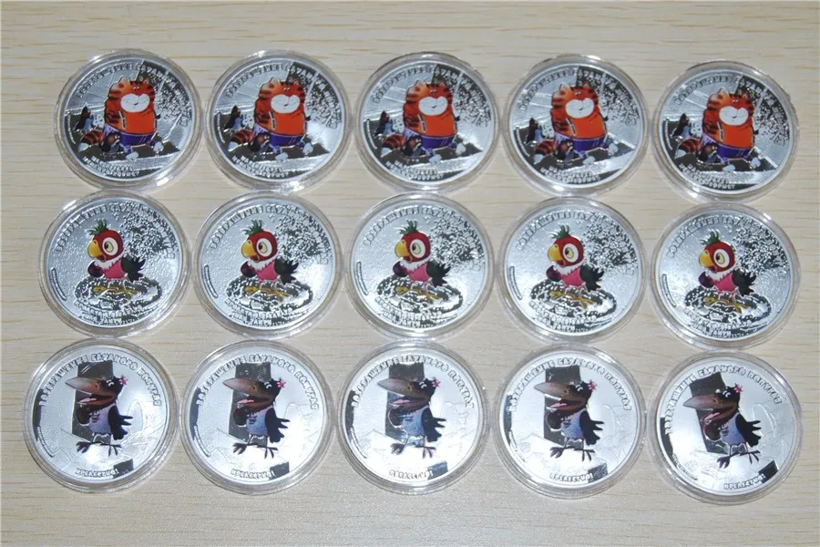 2012 Queen Elizabeth ii Silver Coin - The Return of the Prodigal Parrot CatKeshaRaven Silver Coin (3)