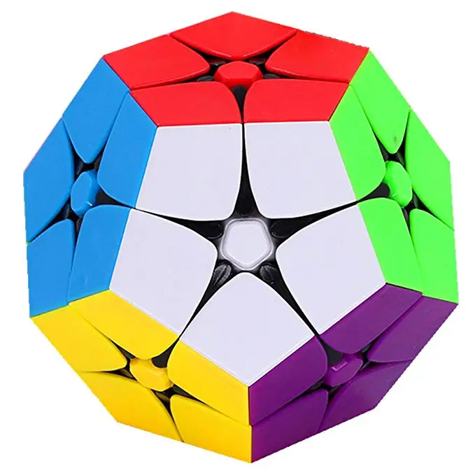 

CuberSpeed 2x2 Megamin stickerless Magic Cube Kilominx 2x2 Color Speed Cube