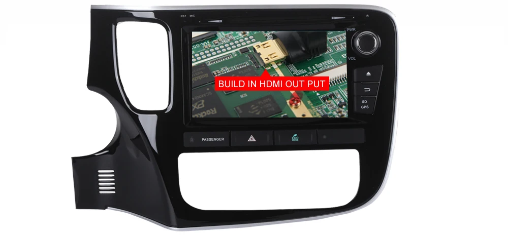 Cheap 8" Android 8.1 Car DVD Player GPS Navi for Mitsubishi Outlander 2014-2016 Car 2 din radio multimedia 2Gb+32Gb quad core 64bit 13