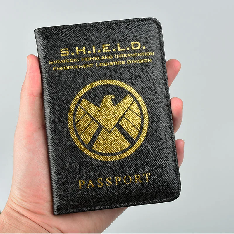 DIKEDAKU мультфильм серии Rfid Обложка для паспорта унисекс высокое качество США капитан Обложка для паспорта Органайзер модный кошелек для путешествий
