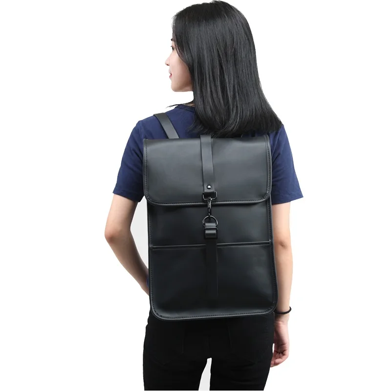 Сумка для ноутбука из искусственной кожи 15,6 дюймов для Macbook Pro 15 чехол рюкзак для ноутбука женский водонепроницаемый рюкзак женский для Macbook Pro 15
