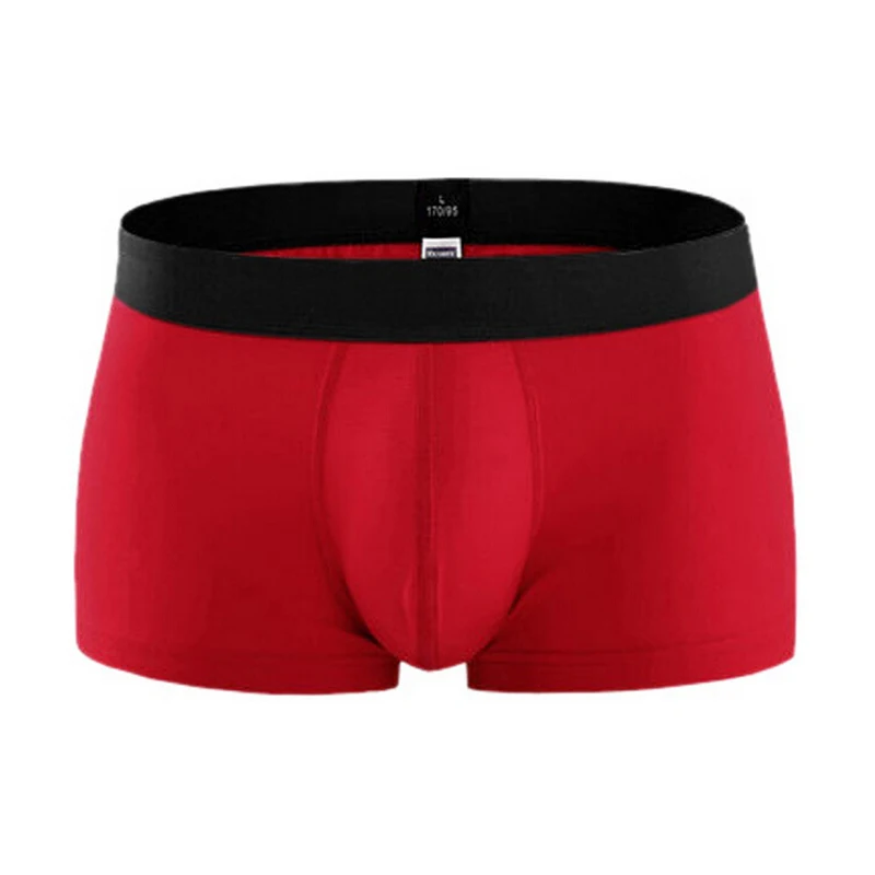 4 шт./лот Мужская Мода Боксеры Мужской хлопка Boxershorts Сексуальные трусы Мужские