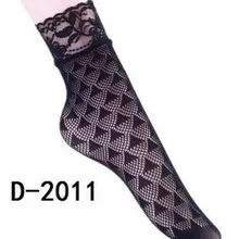 10 пар/партия,, Женский в Корейском стиле, сексуальные черные кружевные короткие носки, повседневные тонкие летние весенние однотонные носки в сеточку