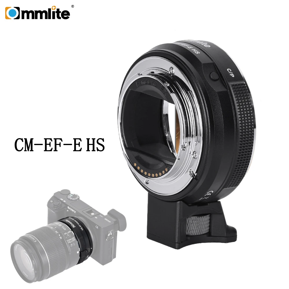 Commlite CM-EF-E HS адаптер объектива с автофокусом для Canon EF/EF-S объектив Sony E-Mount Camera A9 A7RIII