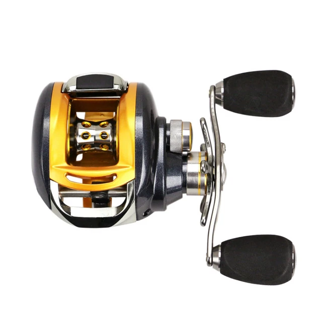 Cheap YUMOSHI 12+1BB Left Right Hand Halleluyah wheel Fishing reel Metal wire cup Speed Ratio 6.2:1 Centrifugal magnetic Brake Cheap YUMOSHI 12+1BB Left Right Hand Halleluyah wheel Fishing reel Metal wire cup Speed Ratio 6.2:1 Centrifugal magnetic Brake