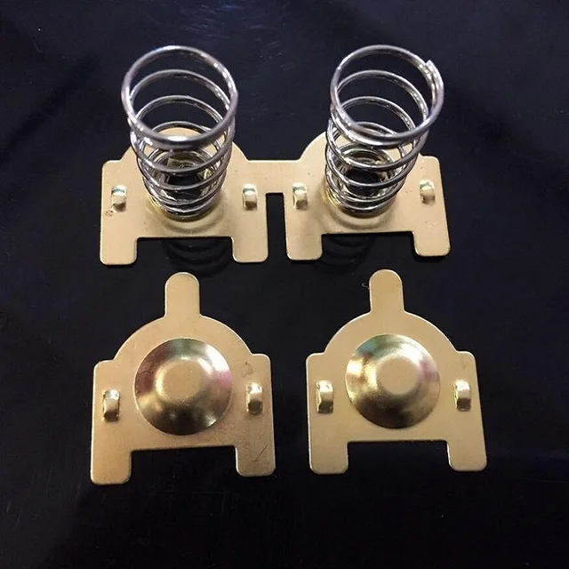 DIY Element Copper 18650 Battery Contact Piece , Anode / Negative