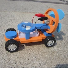 A set of educational children experiment creative high science technological two movement way electionic power car toy