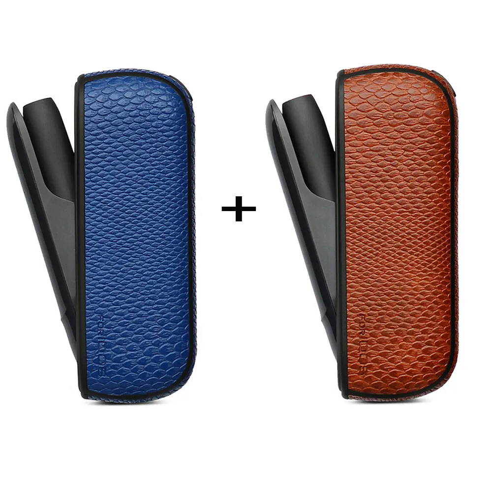 

JINXINCHENG 2PC LOT Pouch Bag for IQOS 3.0 Leather Carry Case for Iqos 3 Cover Protective Holder Case