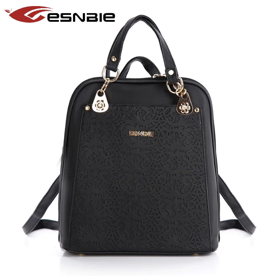 Fashion font b Women b font font b Backpack b font New Youth Leather font b
