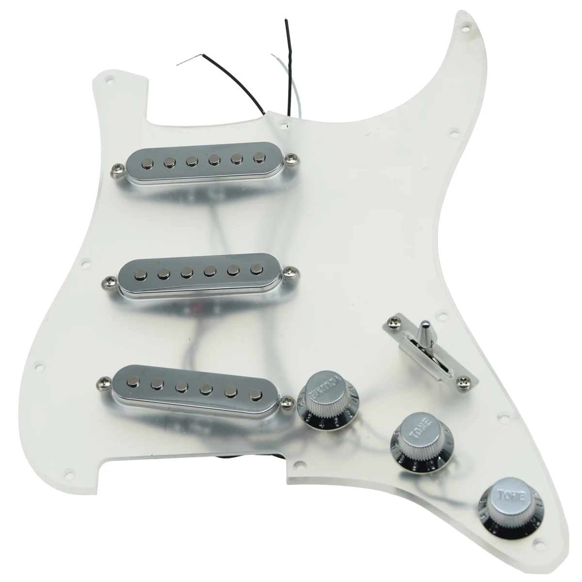 KAISH различные пользовательские Strat Pickguard Prewired ST SSS Pickguard с керамическими звукоснимателями подходит для Fender загруженный Pickguard