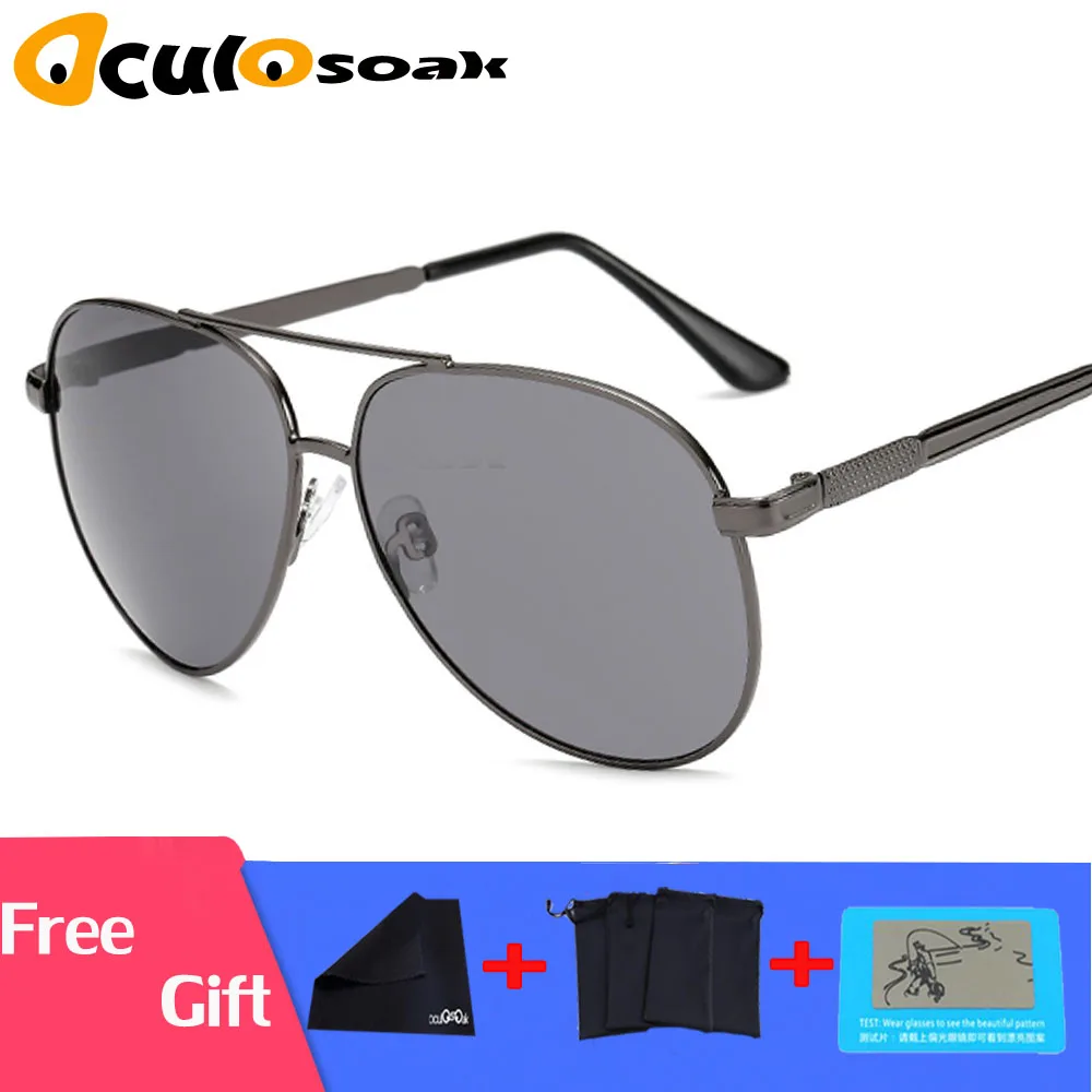 Brand Designer HD Aviation Sunglasses Men Polarized Mirror Pilot Sun glasses for Man Women Driving Goggles Glasses Gafas oculos