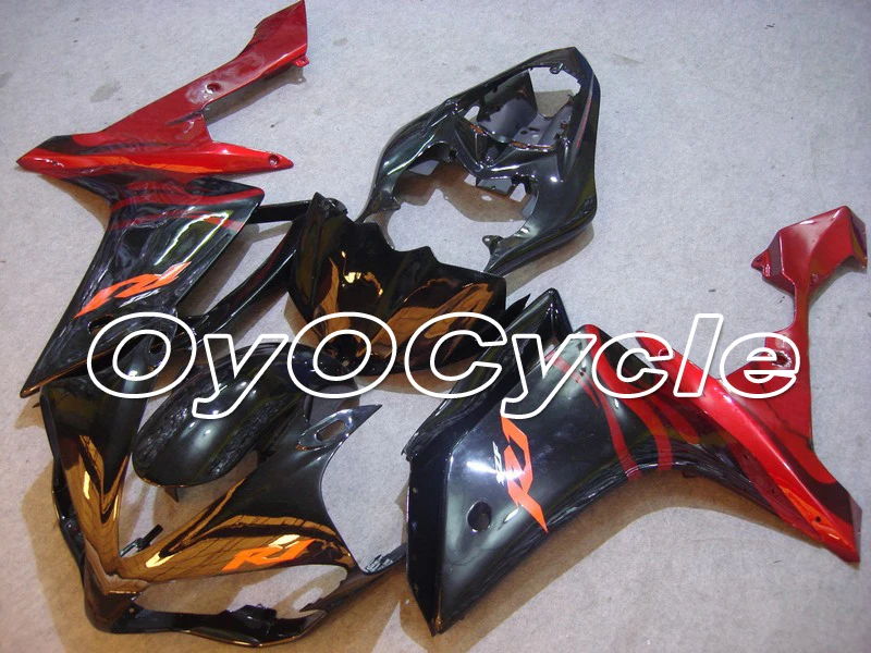 

For Yamaha 07-08 YZFR1 YZF-R1 YZF R1 Motorcycle Fairing Bodywork Kit ABS Plastic Injection 2007 2008 Red Black