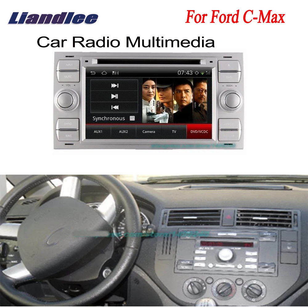 Автомобильный Android-навигатор навигационное радио для Ford C-Max 2005~ 2007 tv DVD плеер аудио видео стерео мультимедийная система