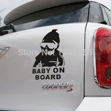 Cool Baby on Board wall vinyl car sticker custom made car decoration fashion design