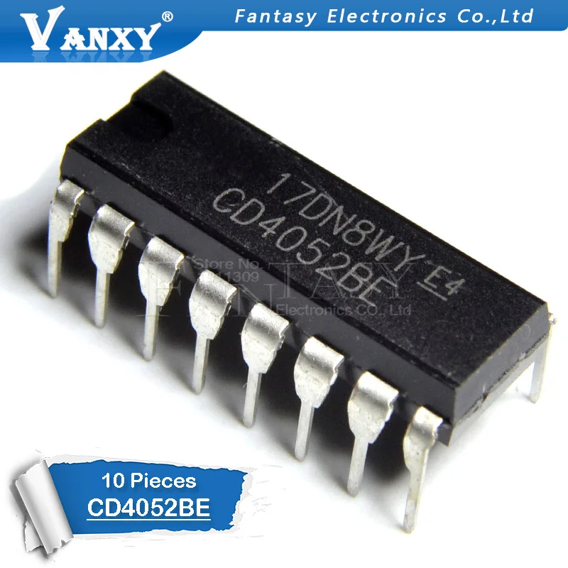 10pcs Original 74HC4052D SOIC-16 CMOS logic chip