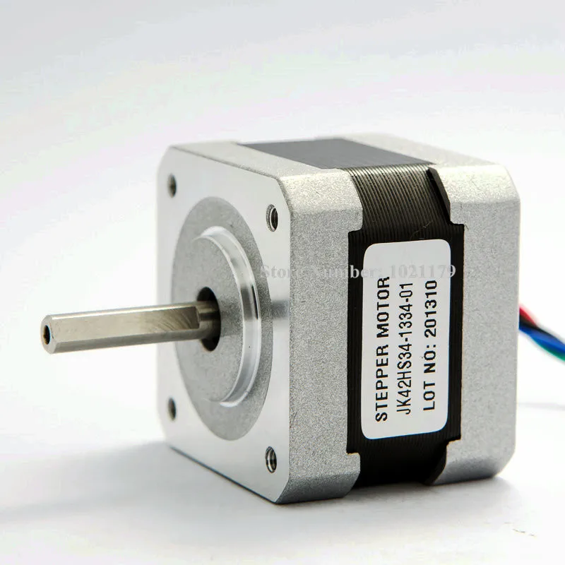 

NEMA17 Stepper Motor 42 Motor 34mm 1.33A 2.2Kg.cm 4 Leads 120g.cm Step Motor for 3D Printer