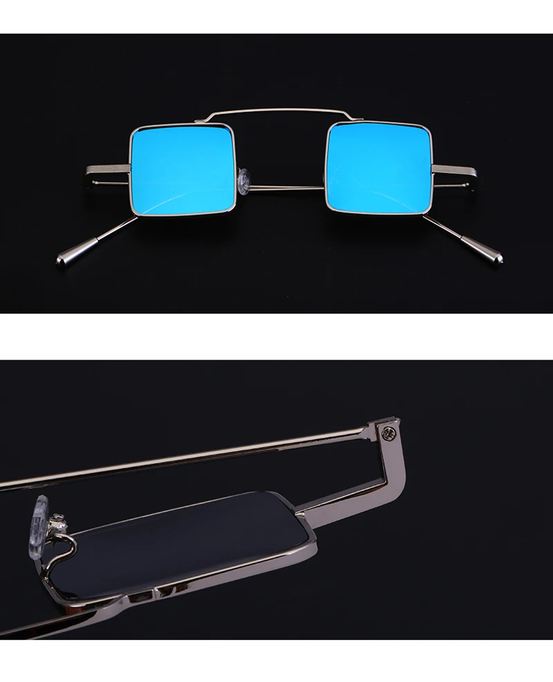 small square sunglasses men metal 5021 details (12)