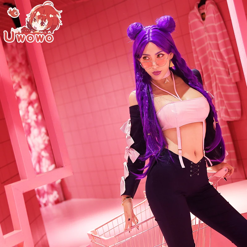 Lucky Bag 1 LOL K/DA Косплей Костюм KDA Kaisa косплей костюм игра наряд Fullsets персонаж |