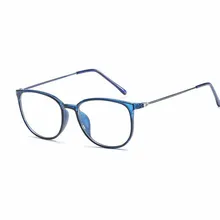 Очки с модной оправой простой мужской и женский оптический стеклянный es оправа с прозрачным стеклом Абсолютно прозрачные женские стеклянные es рамки