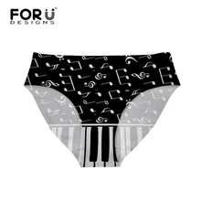 FORUDESIGNS/нижние бразильские бикини с музыкальной гитарой, женские плавки, купальники, раздельные стринги, купальник, шорты