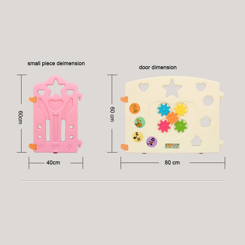 yaraca Kids Play Fence Indoor Baby Playpens Outdoor Children Activity Gear Environmental Protection EP Safety Play Yard