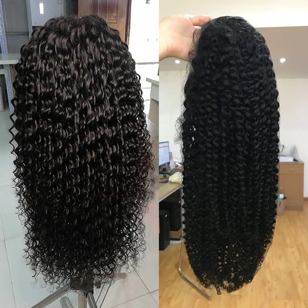 human hair lace front wig