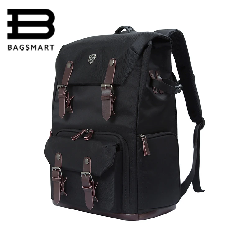 BAGSMART Brand font b Backpack b font For Photo DSLR CANON Camera Bag NIKON Digital SLR