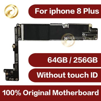 

100% Tested Good 64GB / 256GB Motherboard For iPhone 8 Plus Original Factory Unlock IOS Update Support No Touch ID Logic Board