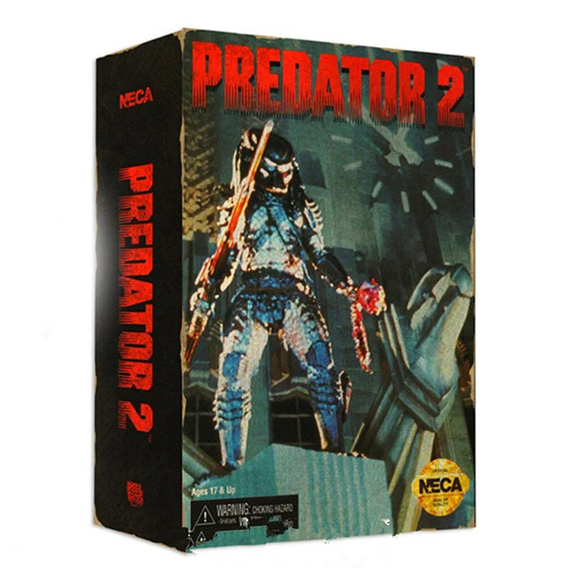 Аниме фигурка Aliens Vs Predator Neca 18 см экшн статуэтка из ПВХ передвижные суставы