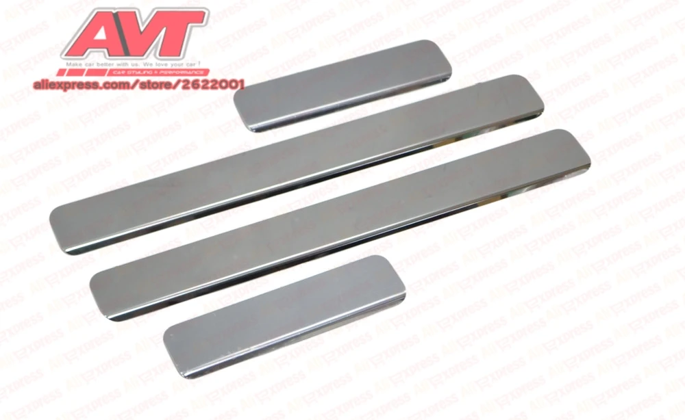 

Door sills for Kia Venga 2010-2017 pad car styling decoration protection sills stainless steel accessories step pad sill sticker