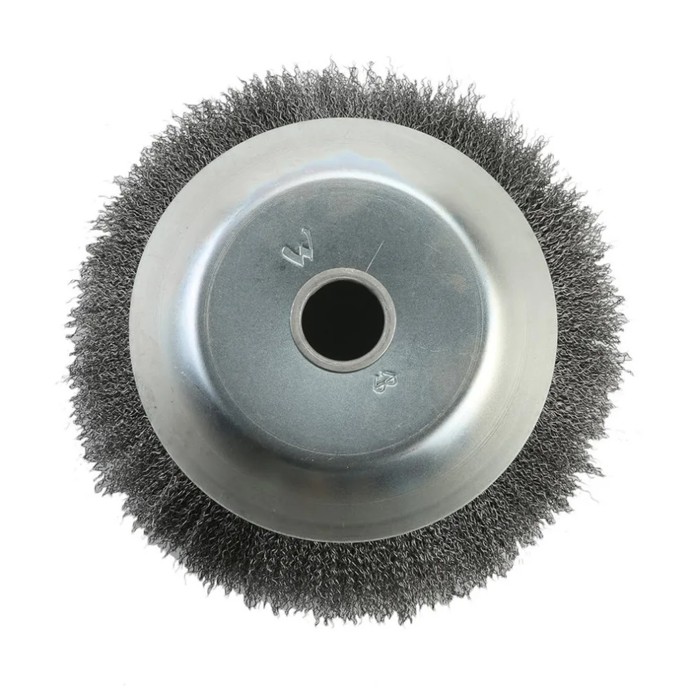 

Durable Use Weed Cutting Weeder Joint Round Crimped Steel Wire Wheel Brush Trimmer Cutting Irrigation Accessories