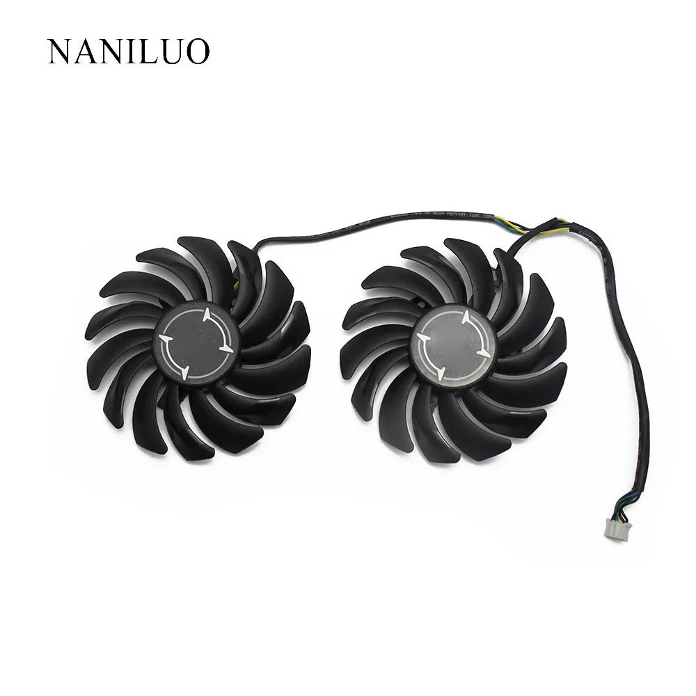 2 шт./лот PLD09210B12HH 4Pin RX580 вентилятор для майнинга MSI RX 470 480 570 580 ARMOR видеокарта