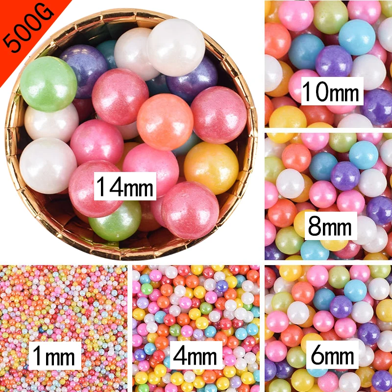 

500g Multicolor Sprinkles Food Coloring Cupcake Sugar Cake Decoration Tools Baking Bread Ice Cream Decoration Color Sugar Pearl