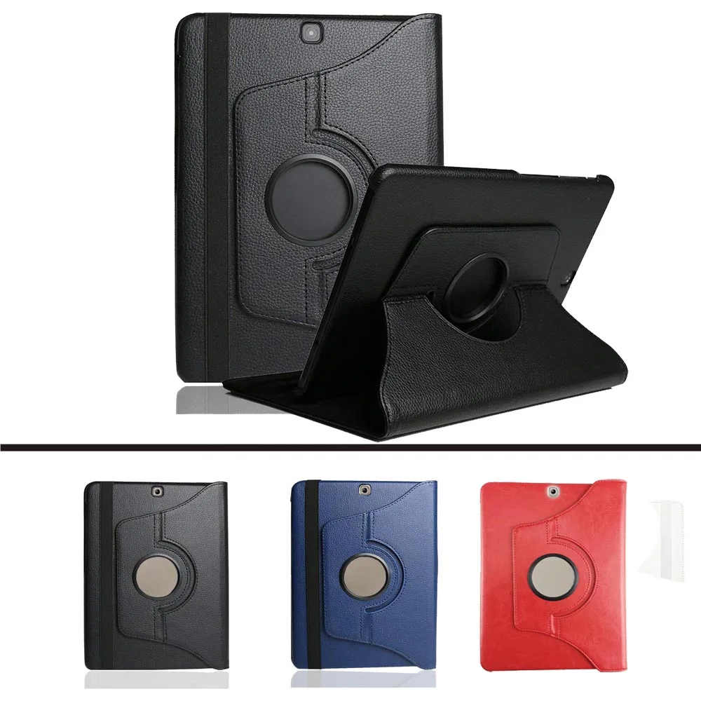 Luxury 360 Rotating Leather Flip Case with Auto Sleep