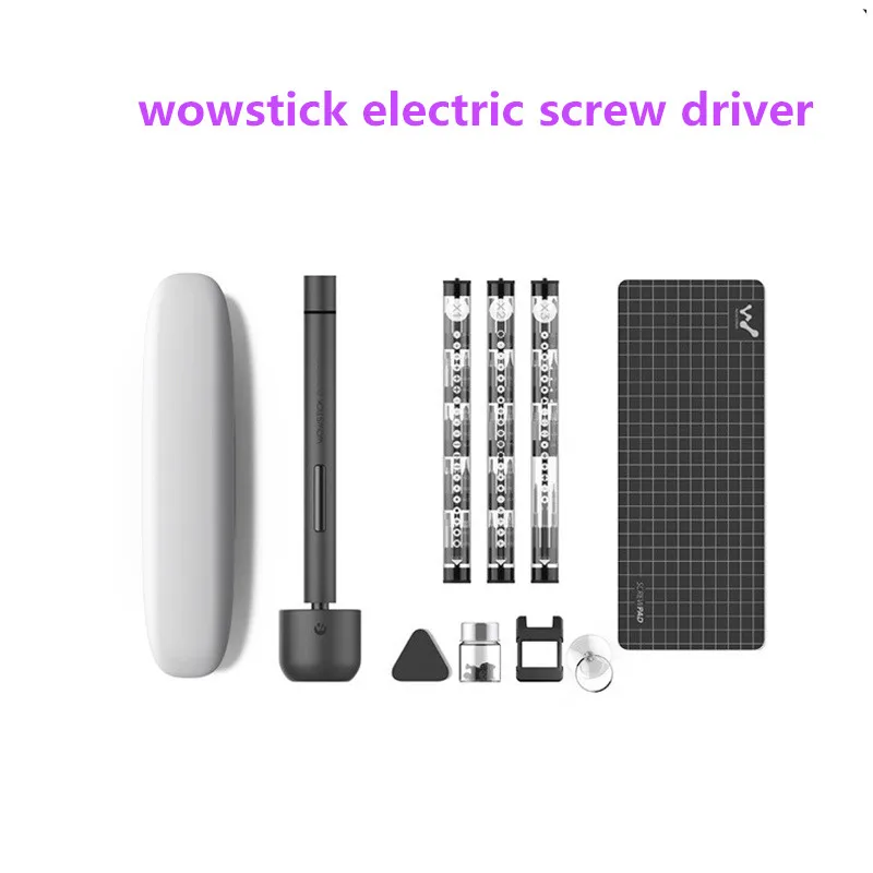 

wowstick Precision lithium battery micro electric screwdriver with torque repair mini clock disassemble set tool screwdriver