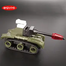 Лего Танк самолет автомобиль строительные блоки кирпичики город Военная серия коллокации аксессуар для машины совместимые Duplo Кирпичи игрушки для детей