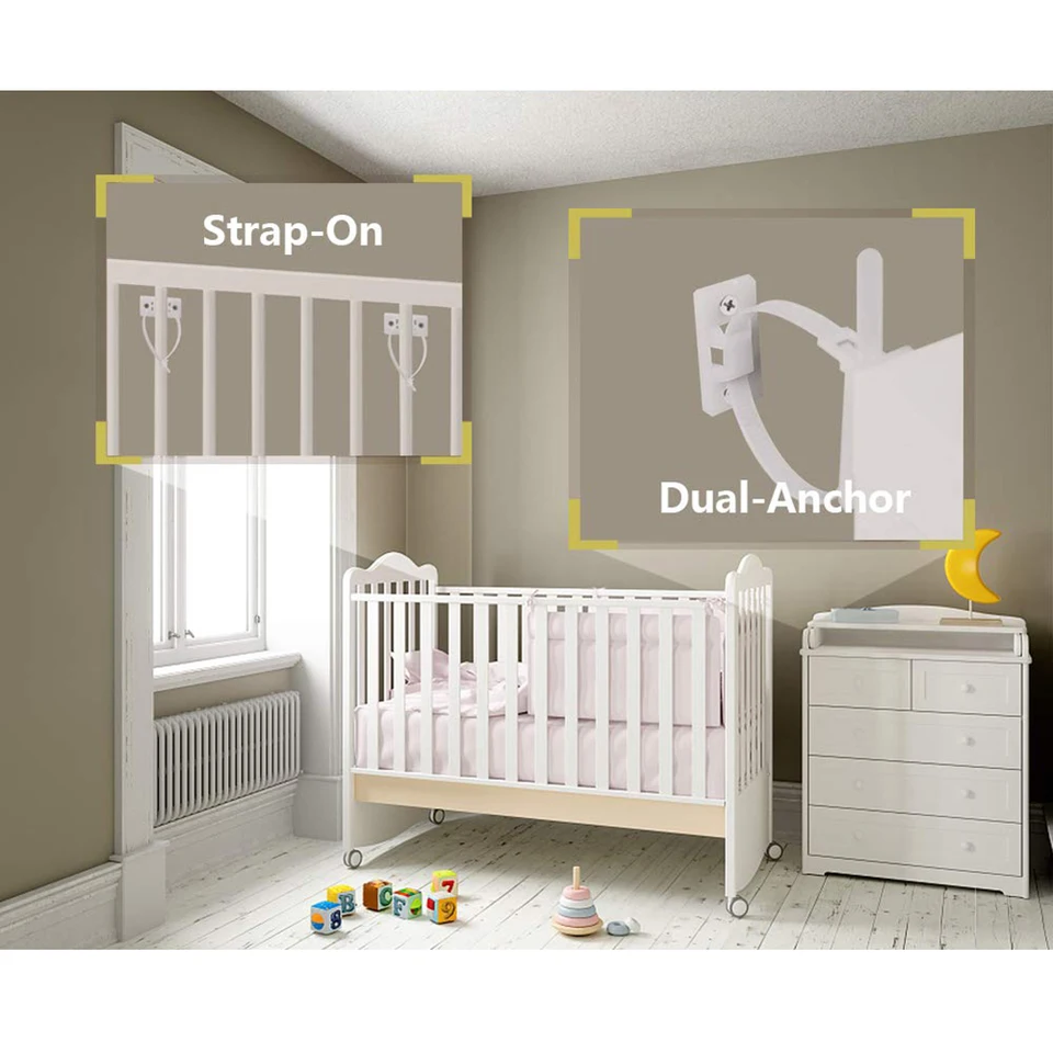 Furniture Anti Tip Strap Baby Proof Cabinet Wall Anchors Elastic